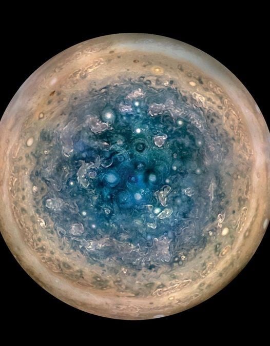 Image of Jupiter from NASA’s Juno mission