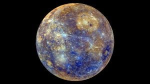 NASA MESSENGER image of the planet Mercury