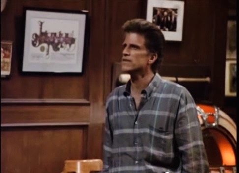 Sam Malone in the final scene