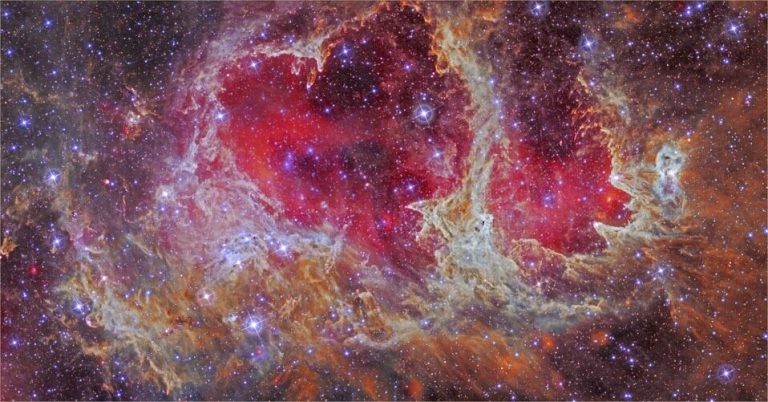 WISE/IRSA/NASA Image of the heart Nebula