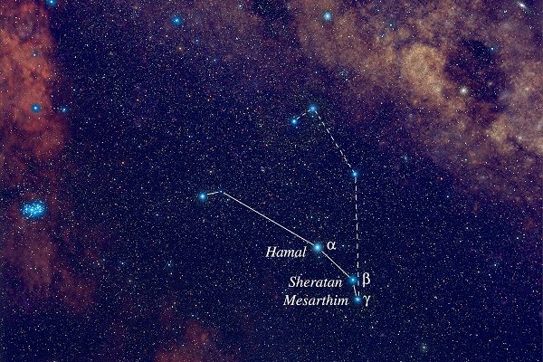 Aries Artist rendition of the constellation Aries