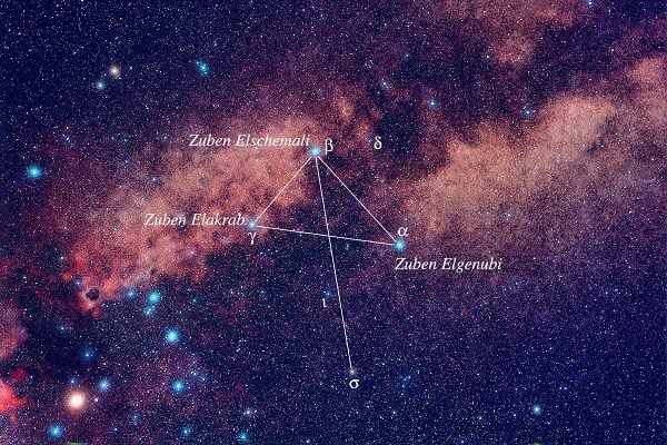 Libra Artist rendition of the constellation Libra